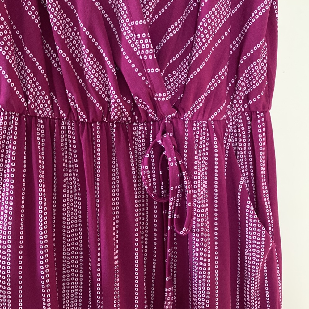 Maurices Raspberry colored jumpsuit - Picture 5 of 9